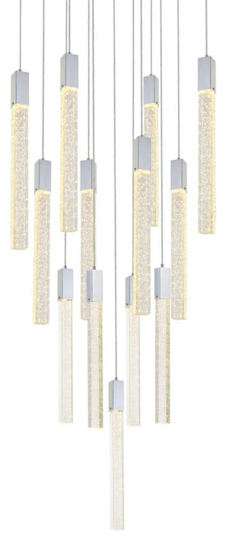 Wade 13-Light Pendant, Chrome