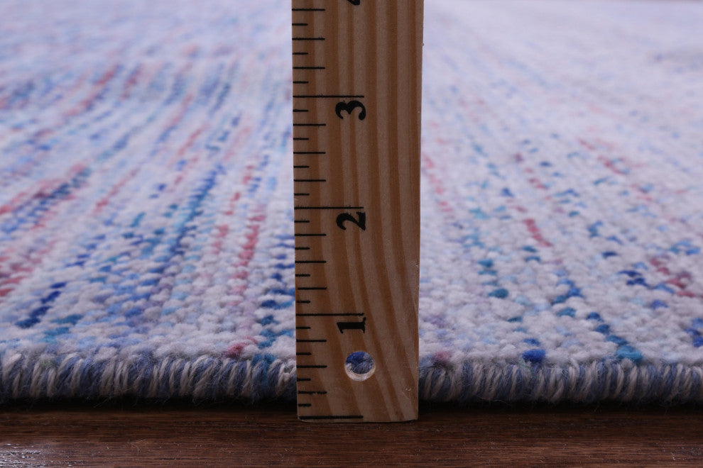 8' 0" X 10' 3" Savannah Grass Handmade Wool Rug Q9207