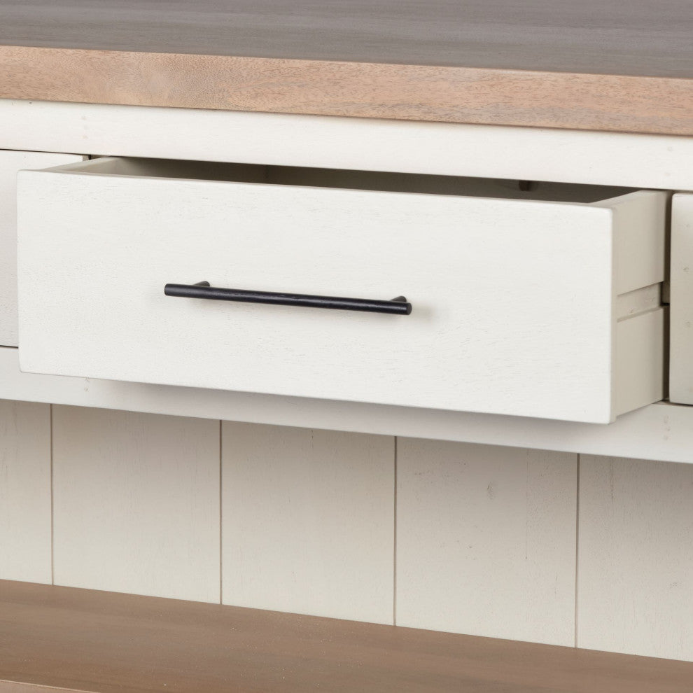 Solid Wood Kitchen Island, Fairview II