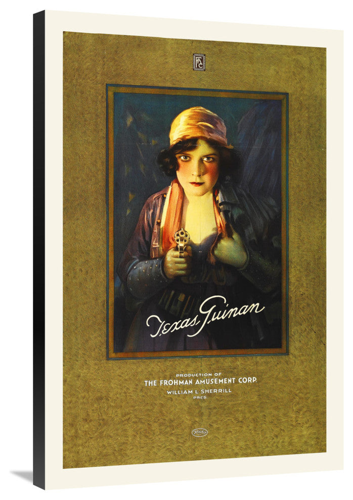 "Texas Guinan" Stretched Canvas Giclee by Hollywood Photo Archive, 24x36"