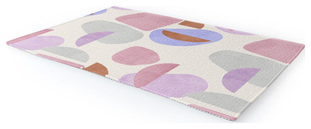 Marta Barragan Camarasa Geometric Shapes 78G Area Rug, 5'x7'