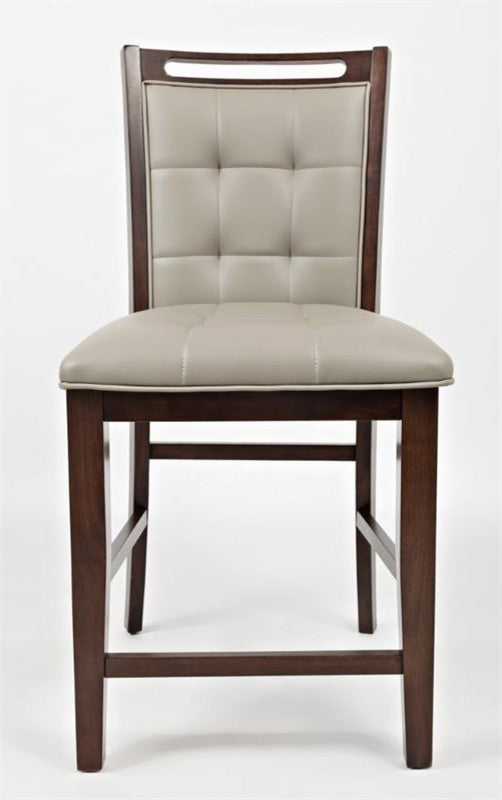Manchester Contemporary Upholstered Counter Stool (Set of 2)