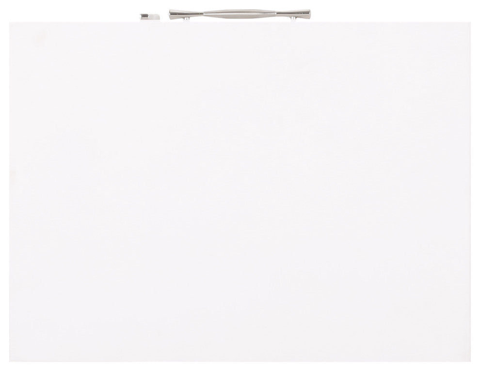 Meader Bathroom Floor Storage Cabinet With Drawer, White