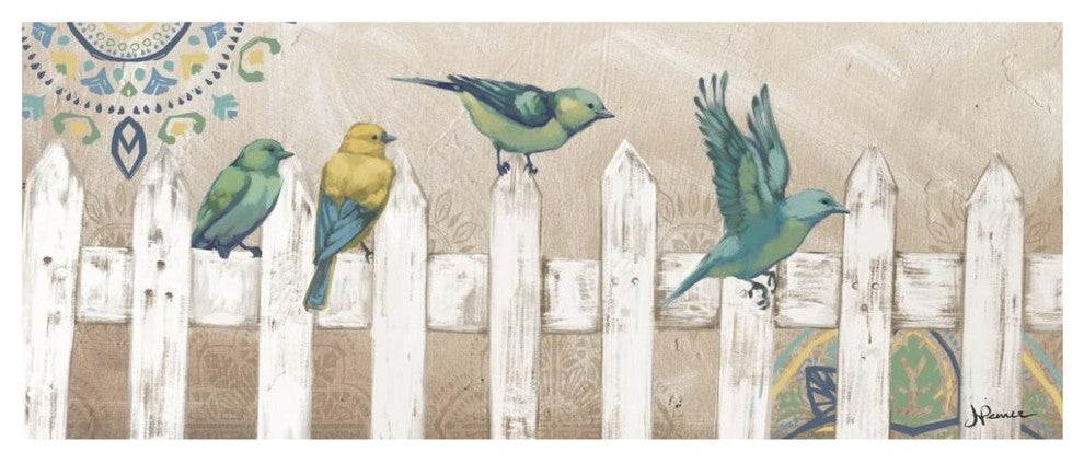 "Fly Away III" Digital Paper Print by Janelle Penner, 77"x32"