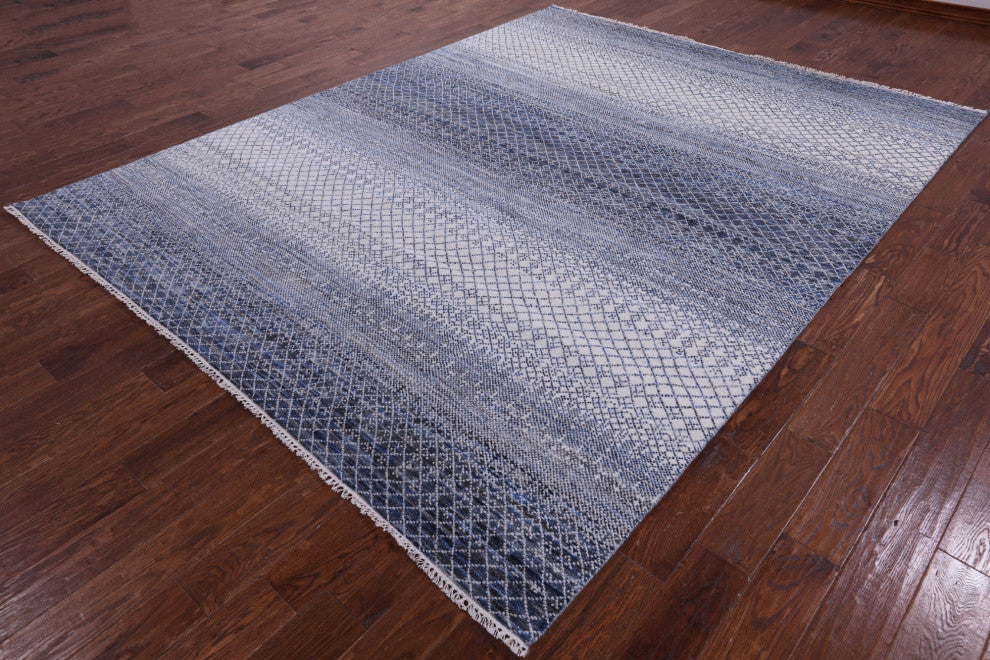 Handmade Savannah Grass Wool Rug 8' 0" X 10' 3" - Q13236