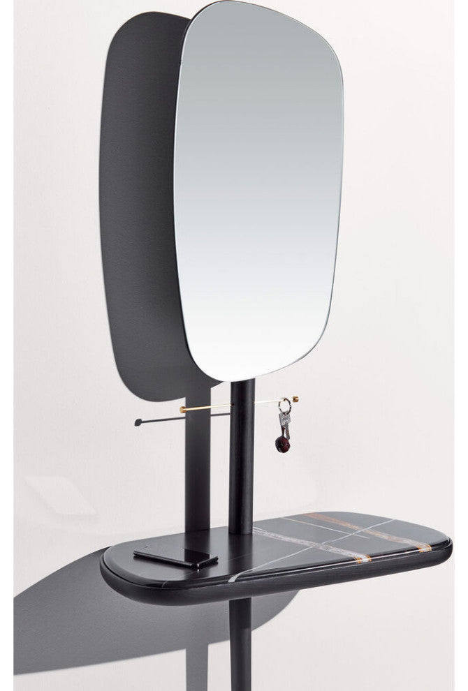 Nomon Reciever Recibidor Hallway with Marble Top