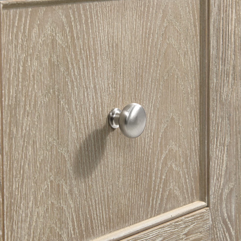 Breckenridge 30" Single Vanity, Oak, 3 CM White Zeus Top