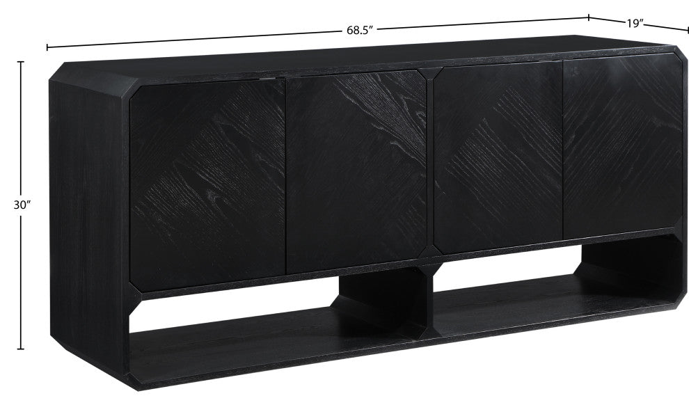 Parker Sideboard/Buffet, Black