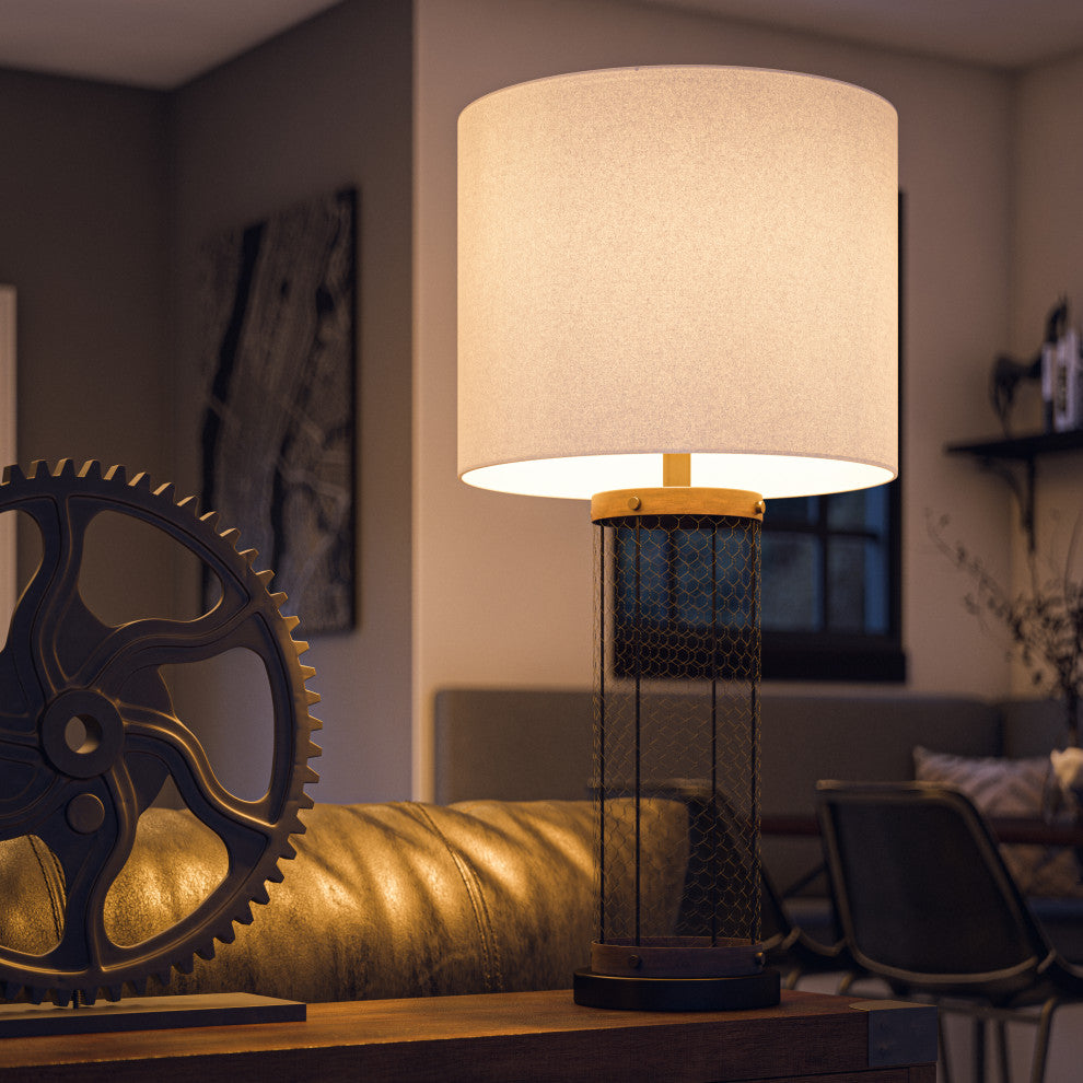 Kenroy 34264ORB 1-Light Table Lamp, Cozy