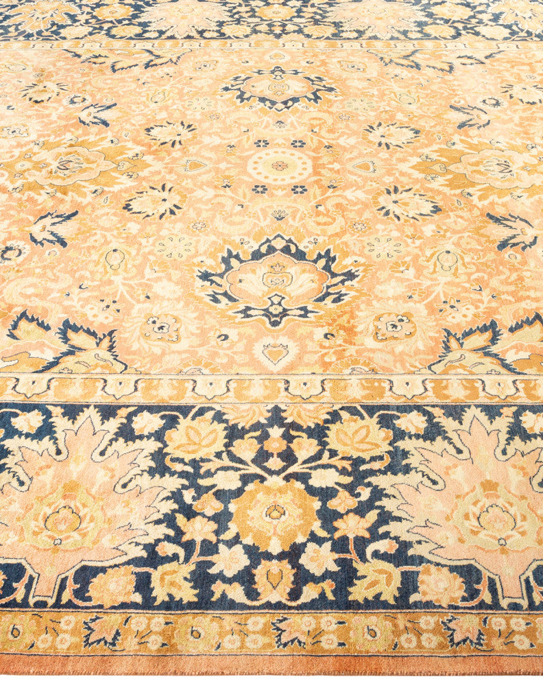 Mogul, One-of-a-Kind Hand-Knotted Area Rug Orange, 8' 1" x 10' 3"