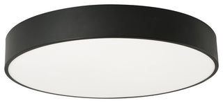 Bailey 30" Flush Mount, Black