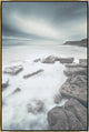 30x45 Land of Iceland, Framed Artwork, Gold
