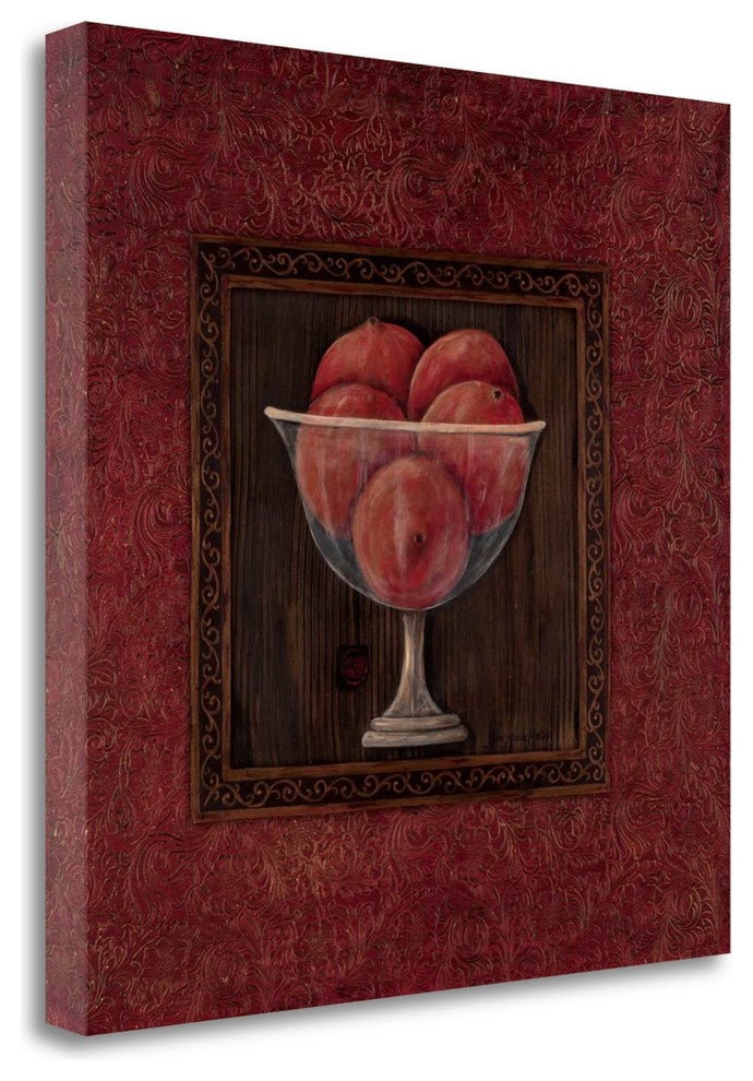 "Fruit Compote I" By Jo Moulton, Giclee Print on Gallery Wrap Canvas