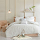Urban Habitat Brooklyn Pom-Pom 7-Piece Duvet Cover Set, Ivory
