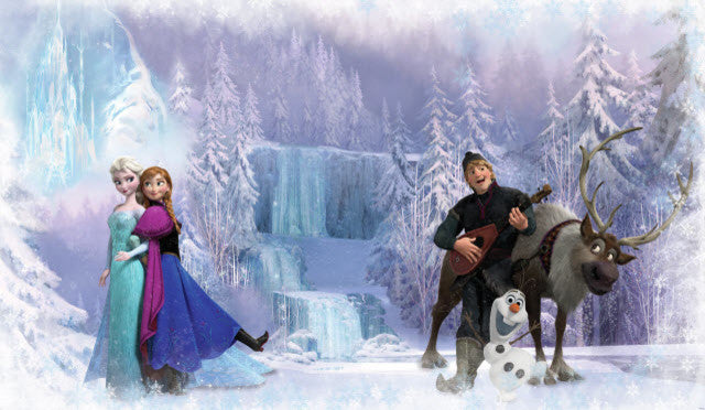 Disney Frozen Mural