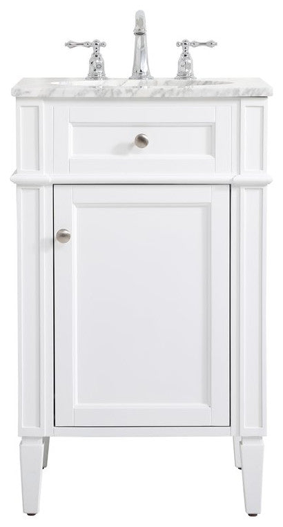 Elegant Decor Park Avenue Bathroom Vanity White