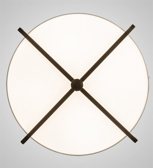 17 Wide Cilindro Structure Flushmount
