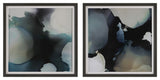 Uttermost Telescopic Abstract Framed prints, 2-Piece Set