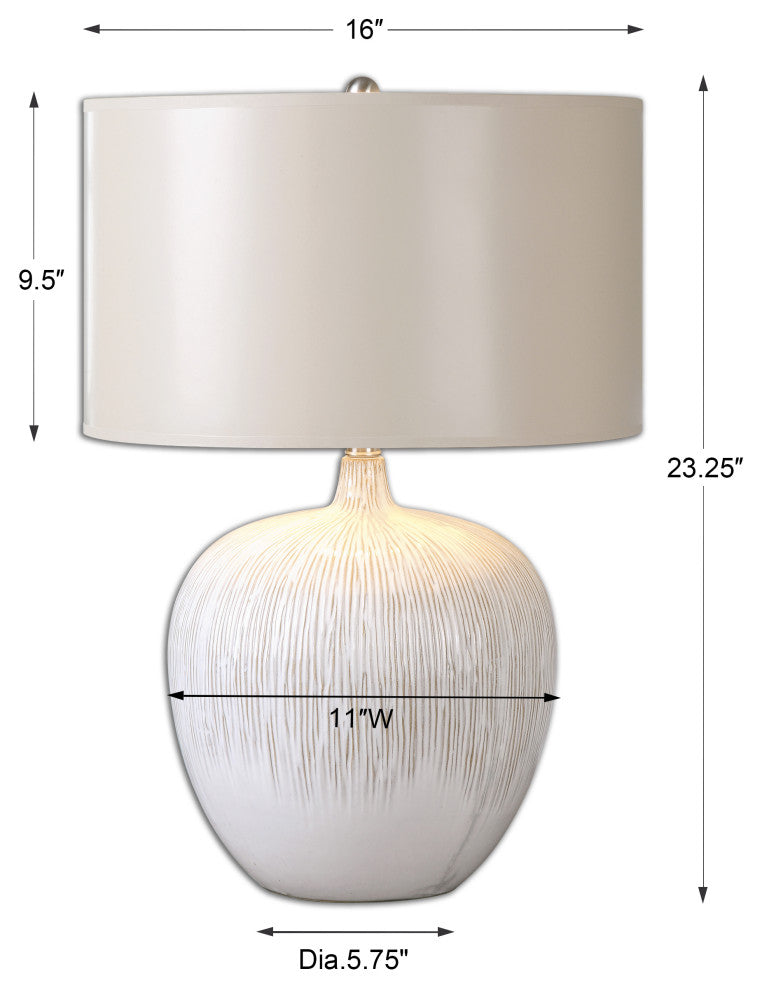 Uttermost Georgios Textured Ceramic Lamp