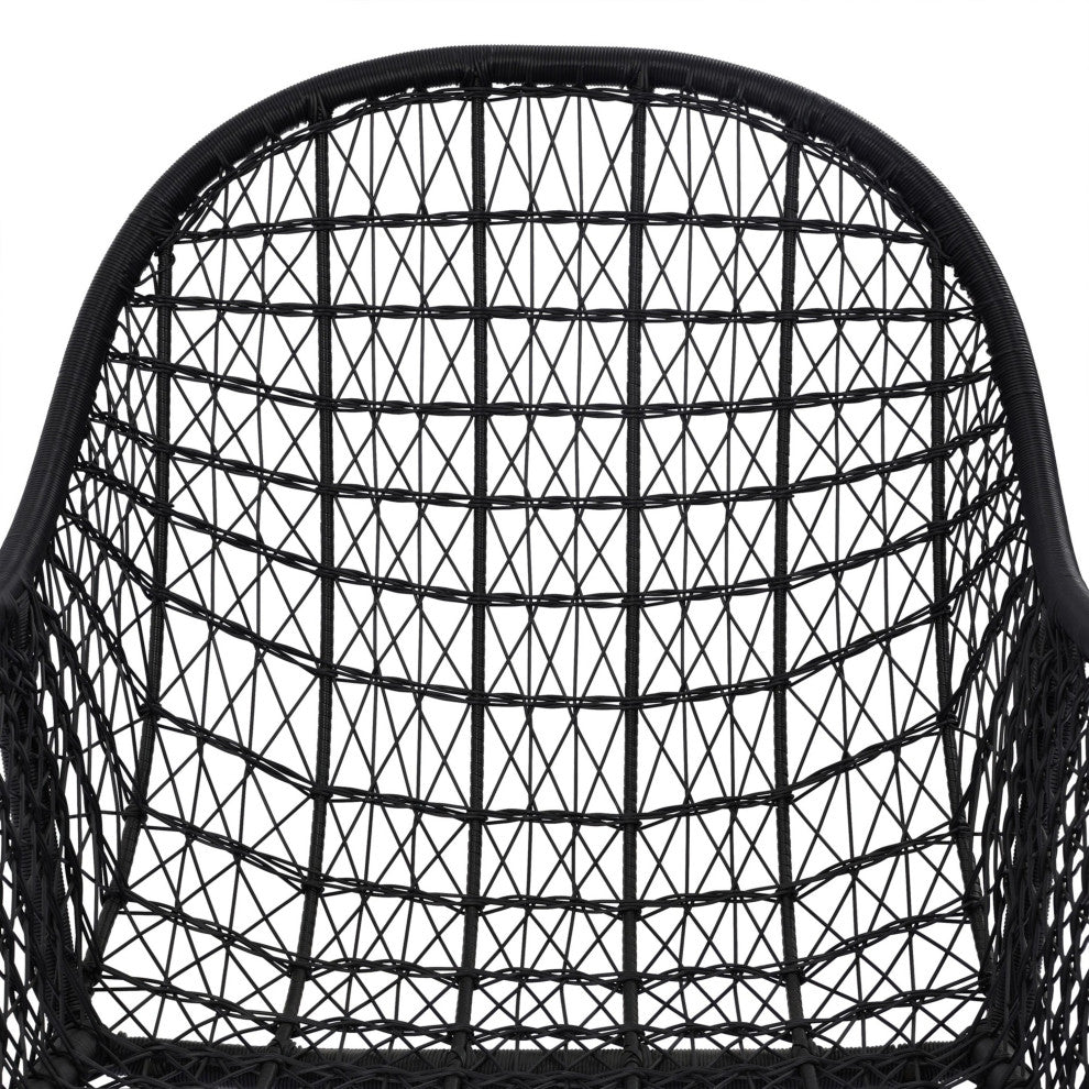 Bandera Outdoor Dining Chair Smoke Black, Grey Bronze