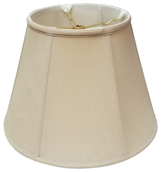 Royal Designs Empire Lamp Shade, Beige, 8"