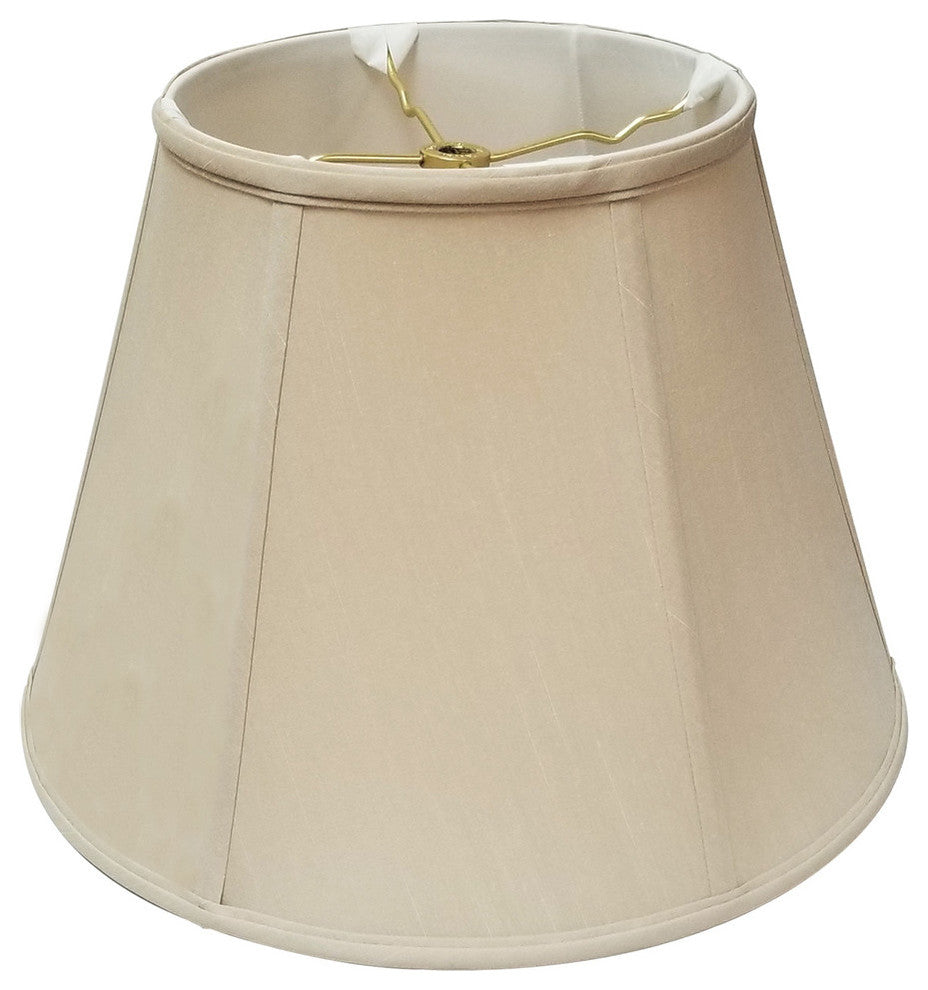 Royal Designs Empire Lamp Shade, Beige, 8"