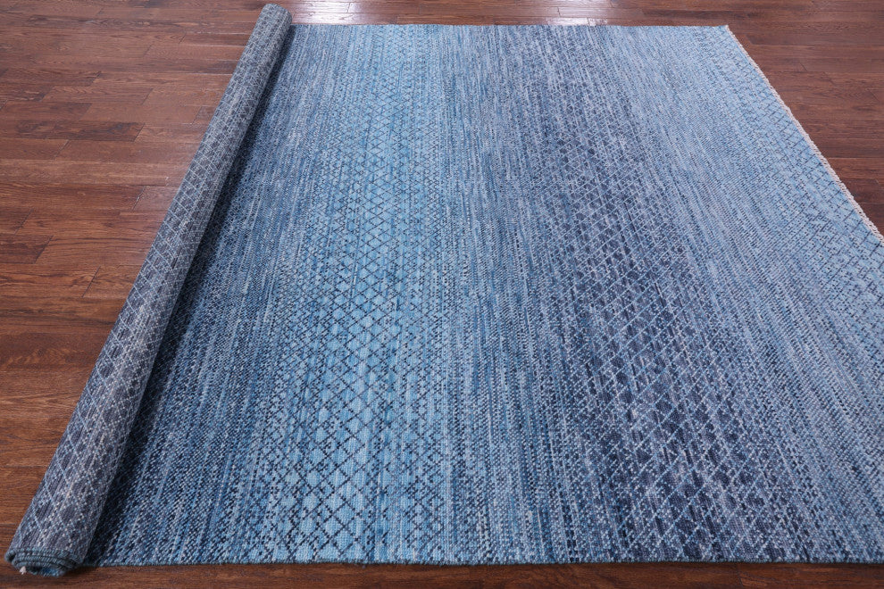 Hand Knotted Savannah Grass Wool Rug 8' 1" X 10' 3" - Q13225
