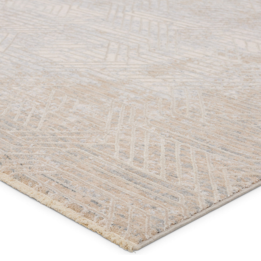 Jaipur Living Olympian Geometric Tan/ Gray Area Rug 8'X10'
