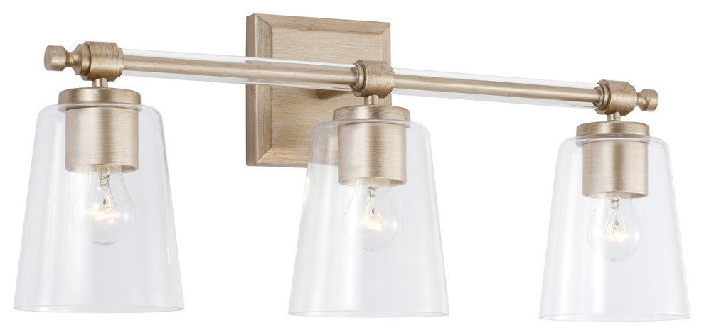 Capital Lighting 144831-523 Breigh 3 Light 23"W Bathroom Vanity - Brushed