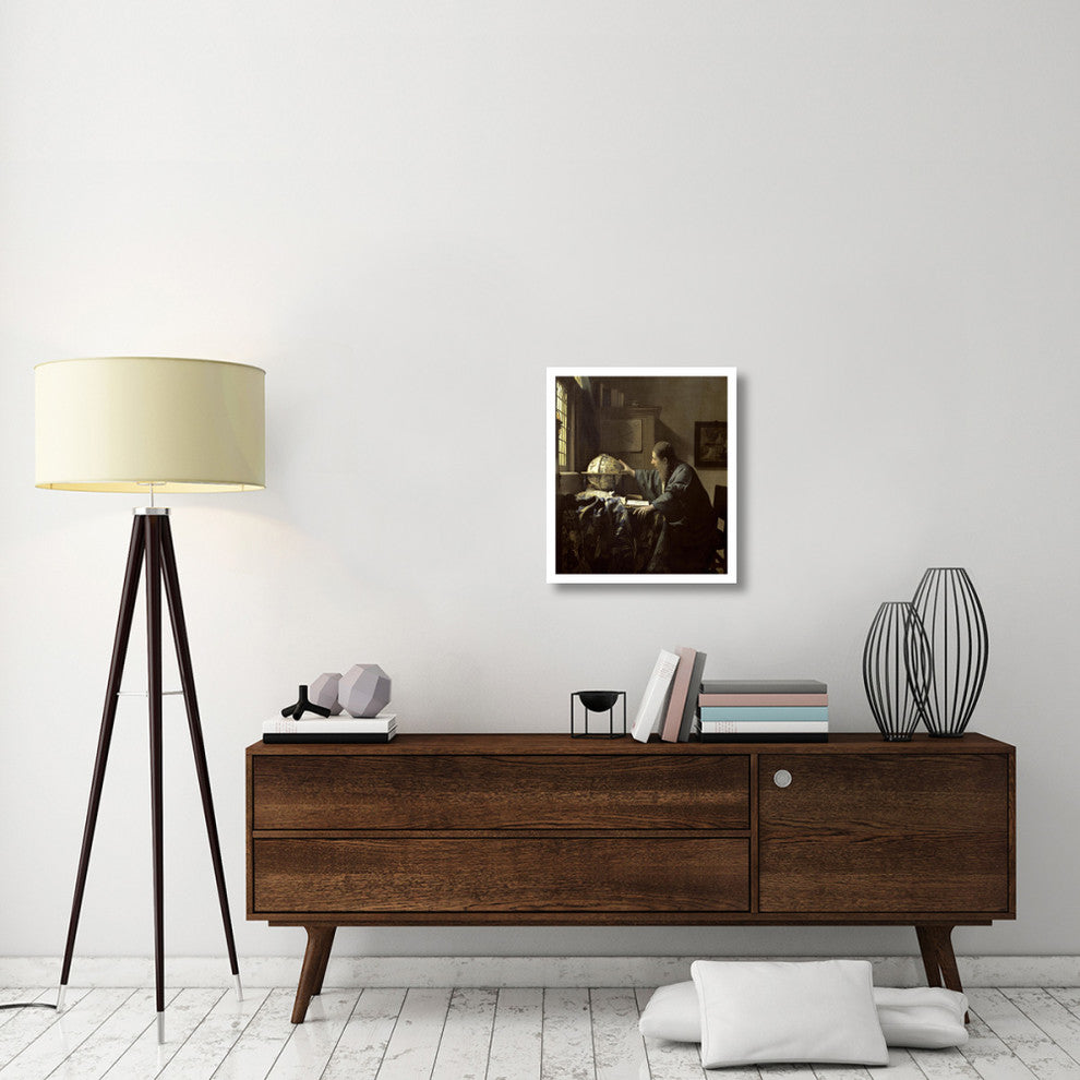 "The Astronomer" Digital Paper Print by Johannes Vermeer, 21"x24"
