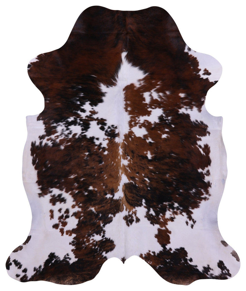 Organic Natural Hair-On Cowhide Area Rug 7' 4" X 6' 3" C1475