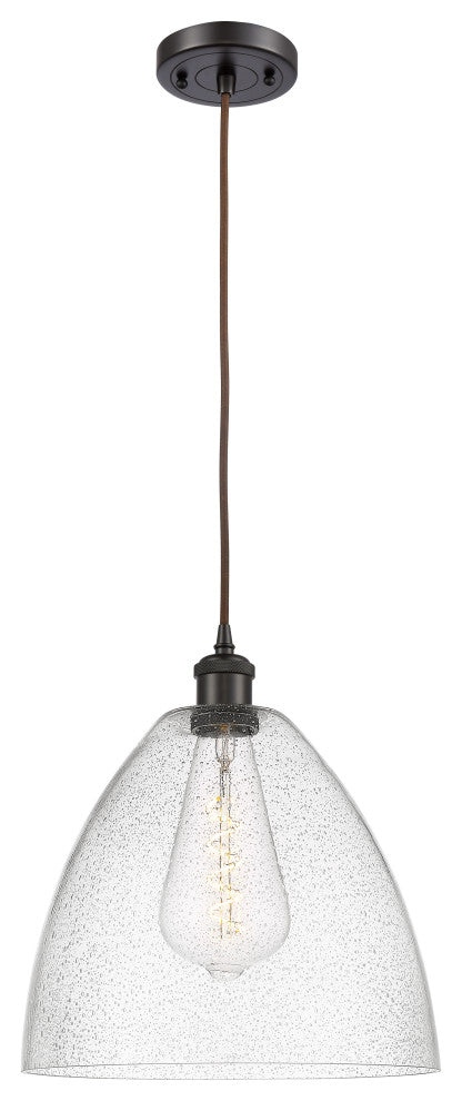 Innovations 516-1P-OB-GBD-124-LED 1-Light Mini Pendant, Oil Rubbed Bronze
