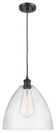 Innovations 516-1P-OB-GBD-124-LED 1-Light Mini Pendant, Oil Rubbed Bronze