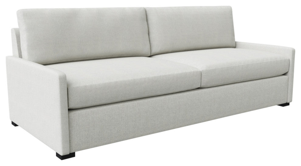 Nativa Interiors Kimpton 91" Sofa, Grey, Depth: Classic
