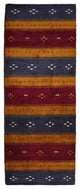 HAND KNOTTED LOOM SILK ECO-FRIENDLY RUG-2'8''x12',Runner,Charcoal Gold,Contempor