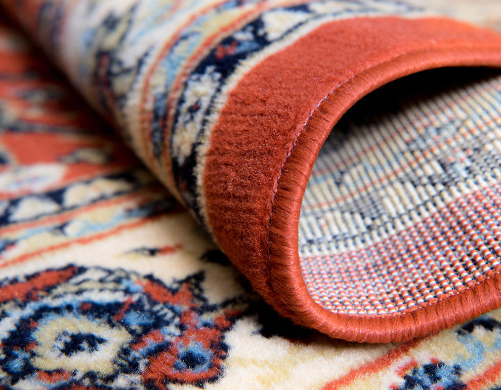 Unique Loom Terracotta Washington Sialk Hill 2' 2 x 3' 0 Area Rug