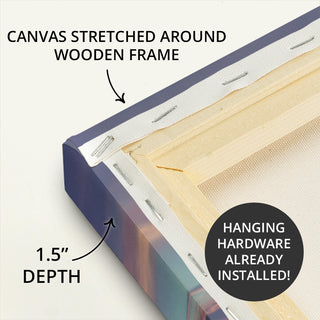 "Dallas Cityscape" Wrapped Canvas Art Print, 24"x16"x1.5"