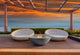 Pyromania Shangri-La Concrete Fire Bowl, 41", Slate Gray, Propane