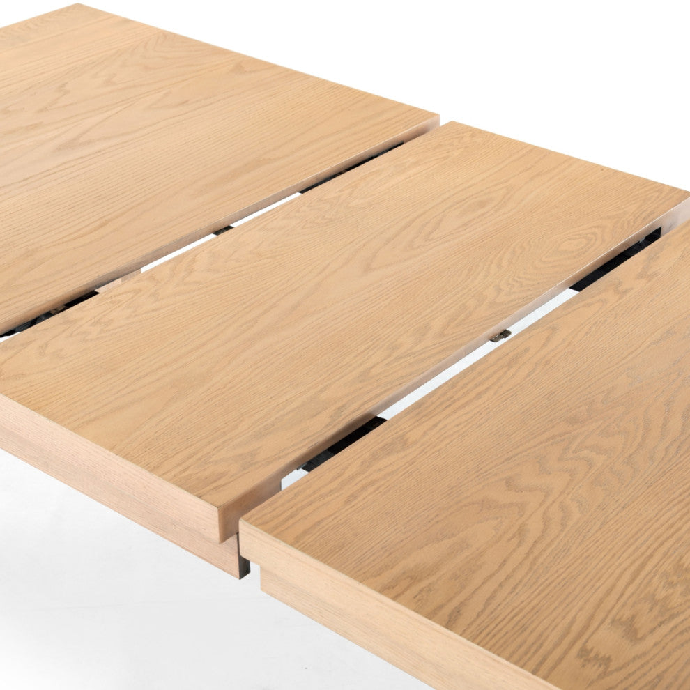 Safavieh Couture Desmond Extendable Dining Table, Natural