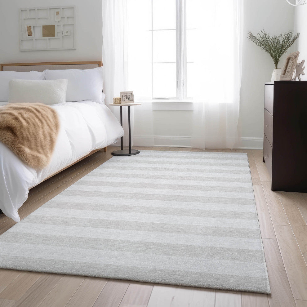 Premium Machine Washable Mayfield AMF528 Ivory 10' x 14' Rug