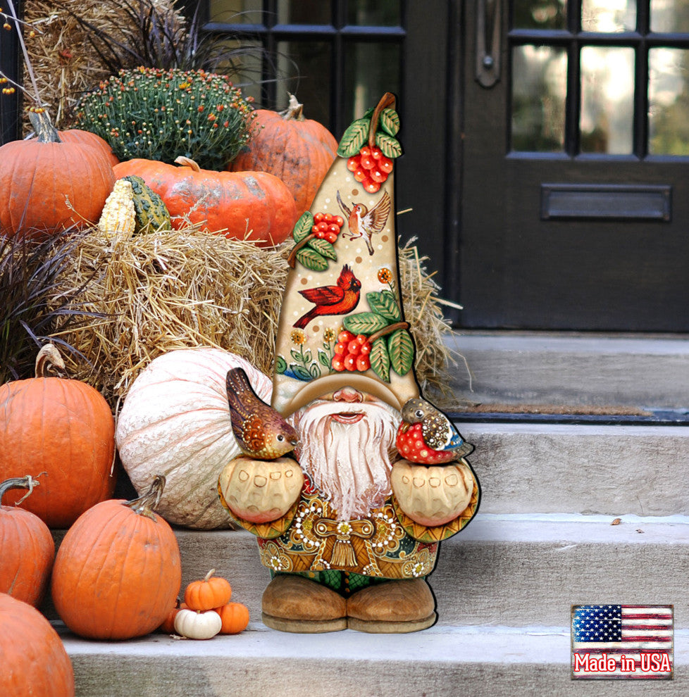 Fall Dwarf Halloween Door Decor