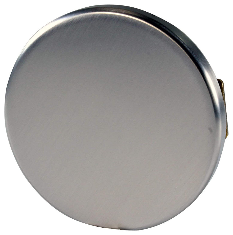 Illusionary Overflow 12" & 4" Sch. 40 ABS Bath Waste and Overflow With Lift, Satin Nickel