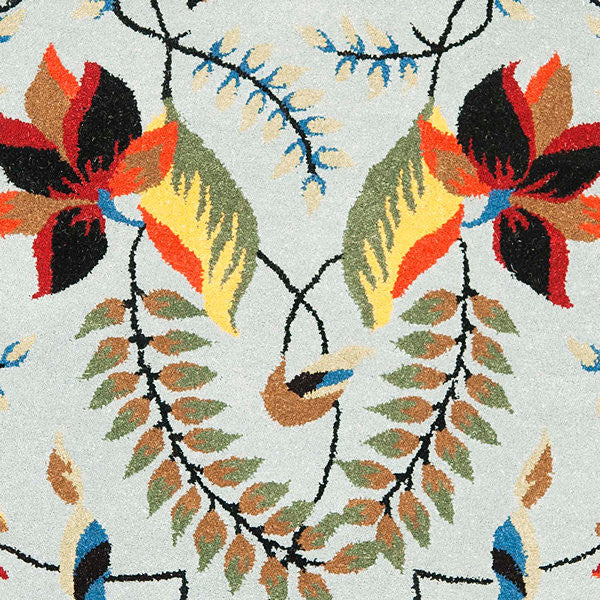 Safavieh Soho Soh771A Floral Rug, Blue/Multi, 3'6"x5'6"