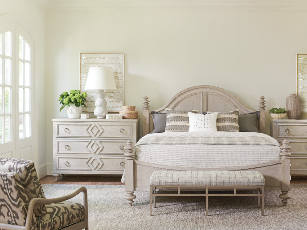 Heathercliff Poster Bed 6/6 King