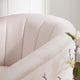 Tufted Armchair Accent Chair, Velvet, Pink, Modern, Living Lounge Hospitality