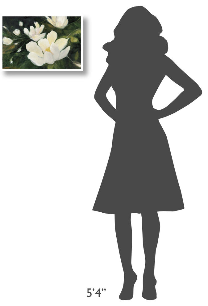 "Magnolia Blooms Crop No Petal" Digital Paper Print by Julia Purinton, 20"x14"