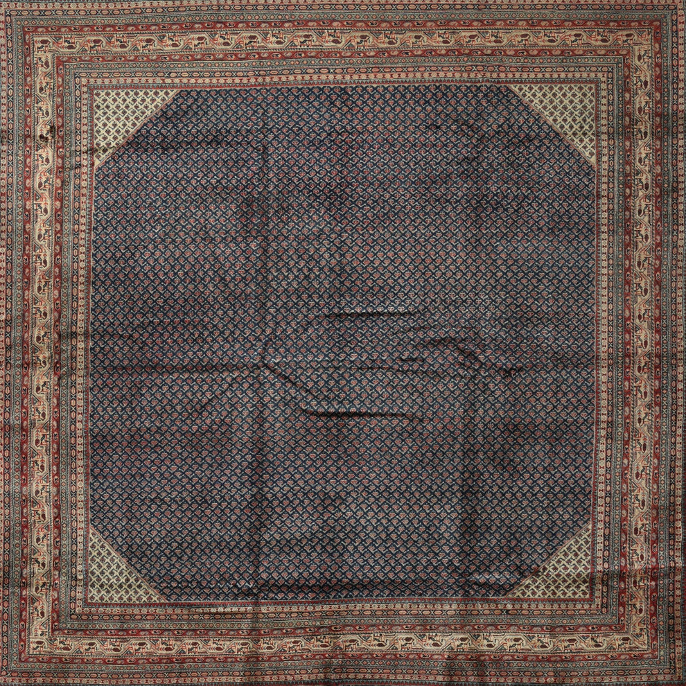 Ahgly Company Indoor Square Traditional Area Rugs, 3' Square
