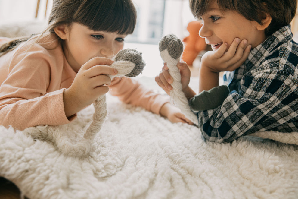 Pink Nose Sheep Woolable Rug