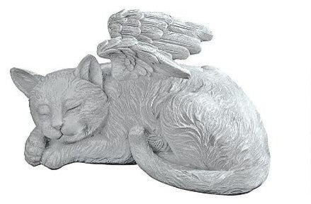 Cat Angel Memorial Statue