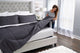 Easy Bed Making Down Alternative Comforter King, Graphite